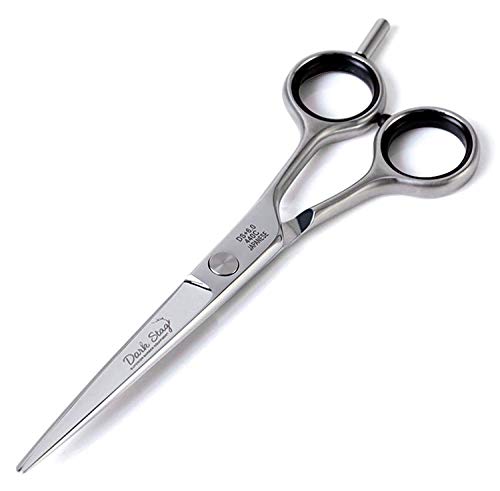 Dark Stag Ds+ Convex Razor Edge Professional Barber Scissor For Professional Hairdressers Barbers. Stainless Steel Hair Cutting Shears. For Salon Barbers. (6 Inch) #TOP1