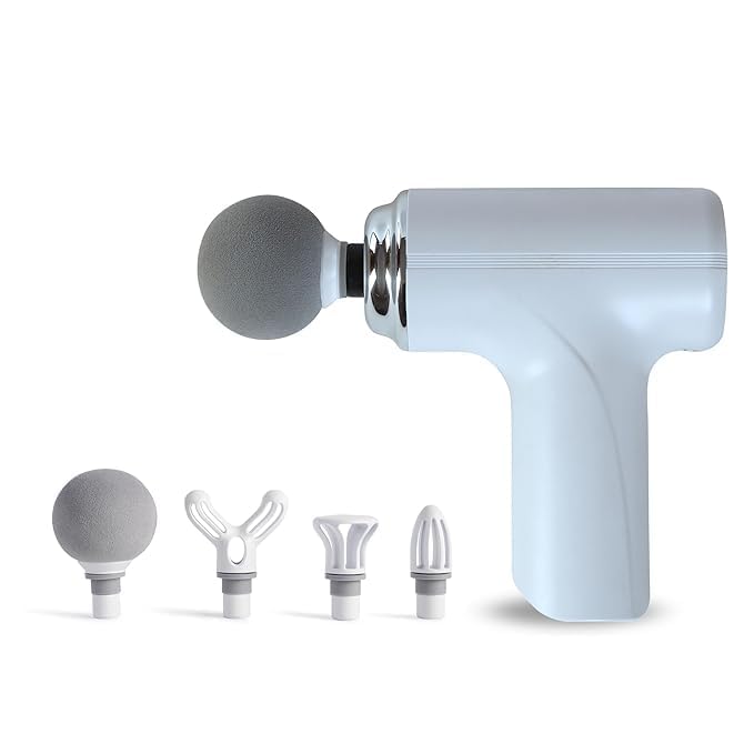 Charge Boost Massage Gun | True Percussion Large Torque motor | 3200 strokes per min | 4 Heads for whole body | Deep tissue percussion body massager machine | Massage Machine Charge Boost Massage Gun | True Percussion Large Torque motor | 3200 strokes per min | 4 Heads for whole body | Deep tissue percussion body massager machine | Massage Machine