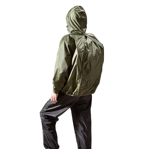 ［THE ROOTS］ レインスーツ リュック対応 上下セット リュックインレインスーツ レディース メンズ レインウ...