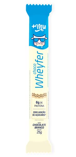 Chocowheyfer Proteico Chocolate Branco 25G, Mais Mu, 25G