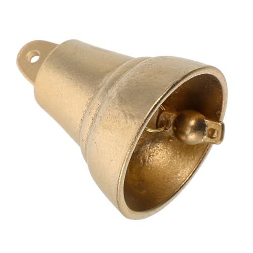 Cabilock Campana de Latón Vintage para Manualidades DIY Decoración Retro para Jardín Hogar Oficina y Fiestas Navideñas Boda y Halloween