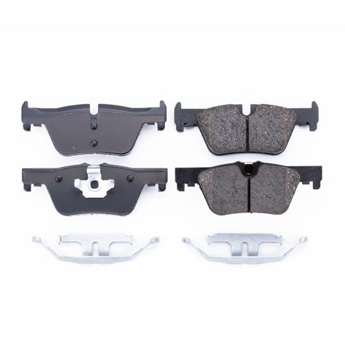 Image of PowerStop Rear Brake Pads for BMW 228i 2014-16 |228i xDrive 2015-16 |230i 2017-21 |230i xDrive 2017-21 |320i 2013-18 - Z17 Ceramic Brake Pads with Installation Hardware, 17-1613
