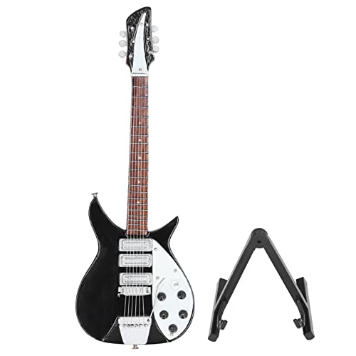 La mejor comparación de Casa madera juguete los 10 mejores. 30 Guitarra En Miniatura Escala 1:6, 18 Cm/7,1 Pulgadas De Largo, Material De Haya, Modelo De Casa De Muñecas Con Mini Instrumento Musical Con Soporte Y Tratamiento De Pintura Para...