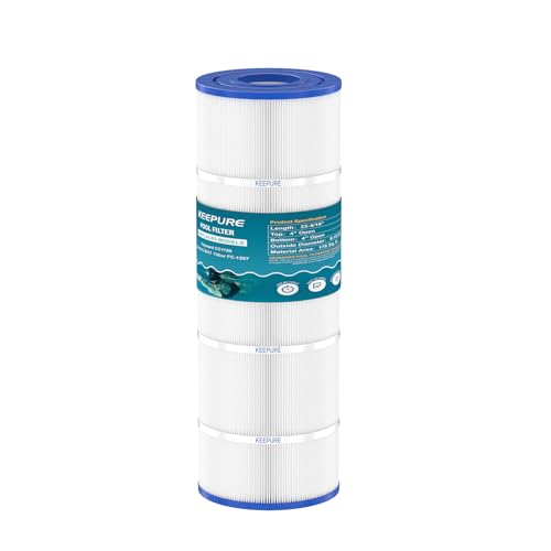 KEEPURE Jandy CS150 Pool Filter Cartridge Replacement for CCX1500RE, C-8414, CC1500, PJANCS150, C-8317, FC-1287, PXST175, FC-1301, 175 Sq. Ft, 1 Pack