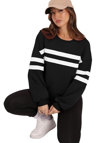 WIHOLL-Womens-Oversized-Sweatshirts-Casual-Crewneck-Long-Sleeve-Tops-Comfy-Striped-Shirts-Fall-Fashion-Pullover-2024