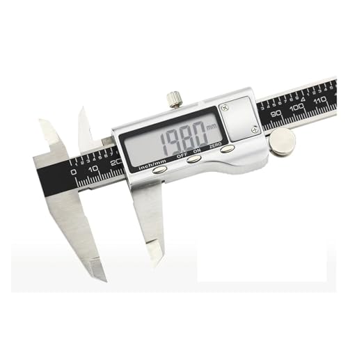 Pachymètre digital vernier calibre avec boîte de rangement en métal pour atelier