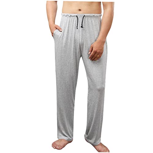 Holibanna 2 Pçs Pijamas De Algodão Masculino Homem Lounge Calça Pijamas Para Hombres Camisas De Noit