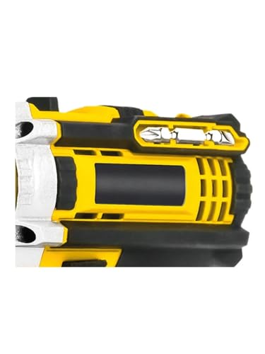 Parafusadeira Furadeira a Bateria 21V com Empunhadura Emborrachada, Bateria Recarregável e Carregado