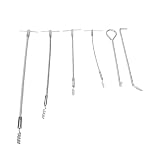Cocoarm Flexibler Packungshaken-Extraktor: Werkzeug-Set aus Stahl Zur Packungsentfernung mit Spiralwelle und Spitzen Haken für die Wartung und Reparatur Zur Entfernung von Ventil- und