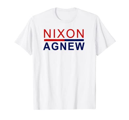 Camiseta Richard Nixon Agnew Throwback Presidential Campaign Camiseta
