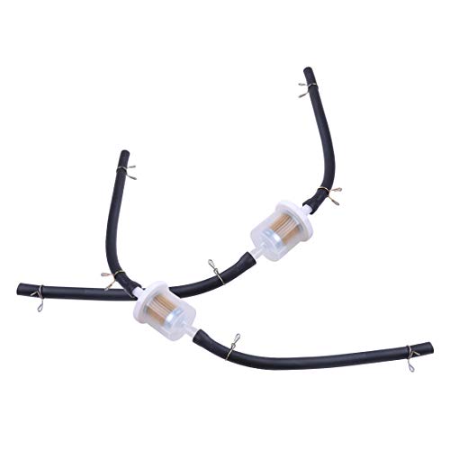 1/4'' Rasenmäher Motorfilter & Kraftstoffleitung Schlauchpaket & Klemmen