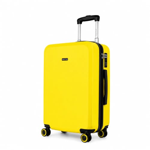Mala Bordo 10kg Sestini, Rodas Duplas 360°, Rolamento Silencioso, Aprovada ANAC, ABS Capacete de Piloto, Cadeado 3 Dígitos Personalizável de Viagem (Brasil, Bordo)
