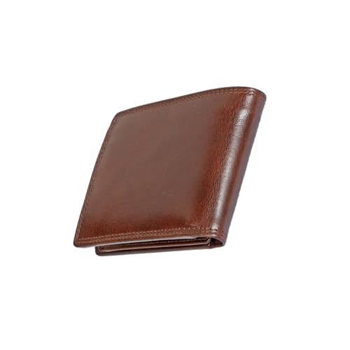 Image of BROWN BEAR Prime Bifold Wallet for Man with Coin Pocket | Genuine Leather | Wallet for Men Leather Original (Brown)