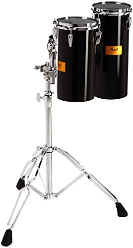 Pearl Rocket Concert Tom, Piano Black, Set 12