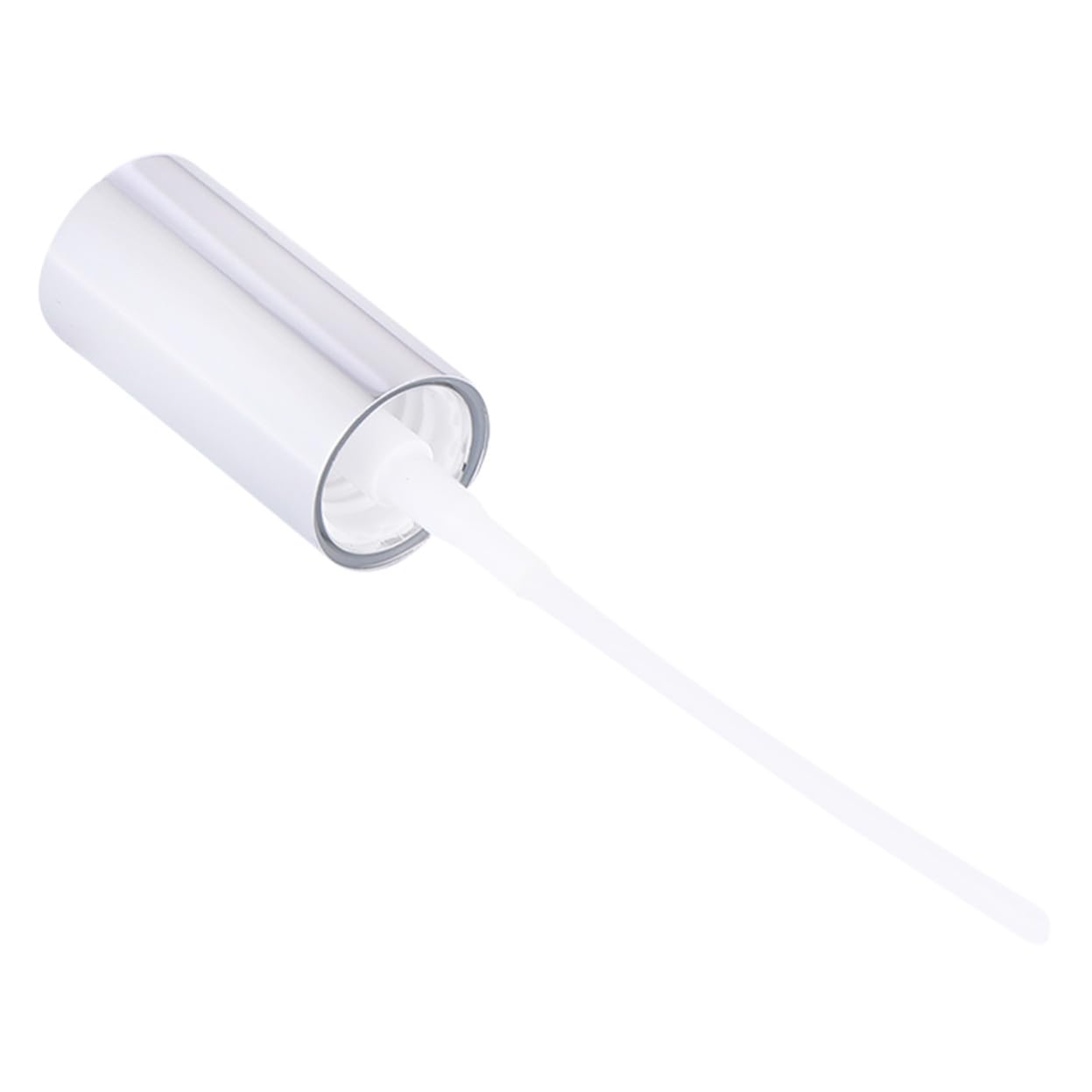 Cabezal rociador pulverizador de aluminio plateado de 18 dientes para botellas de spray