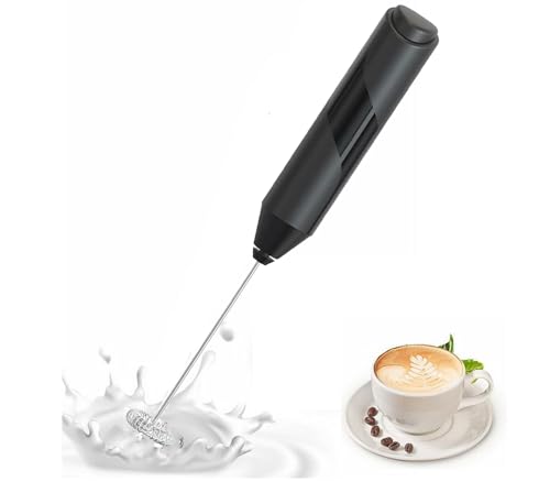 YASTA Montalatte Elettrico Schiumatore Latte Cappuccino Frullino Per Uova