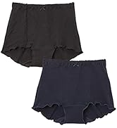 [ニッセン] ボクサー ショーツ パンツ セット 2枚組 インナー まるでＮＯパン ゆったり ストレッチ レディース