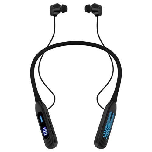 Casque Bluetooth tour de cou 1000 heures d'autonomie écran magnétique