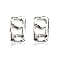 Square Geometry Silver