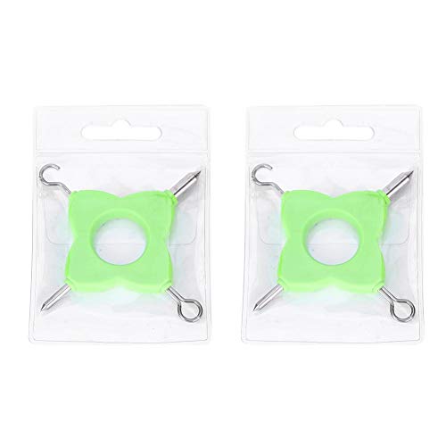 Vbestlife Pack of 2pcs Fishing Puller Knot Tool, Multifunctional Outdoor Fishing Knottting Tool Fishing Tackle Accessory