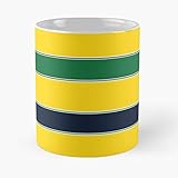  Ayrton Senna Sena Formula 1 F1 Racing Race Drivers - Best 11 Ounce Ceramic Coffee Mug Gift