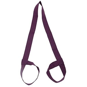 Sangle de transport pour tapis de yoga, boucles réglables pour toutes les tailles de tapis (tapis non inclus)