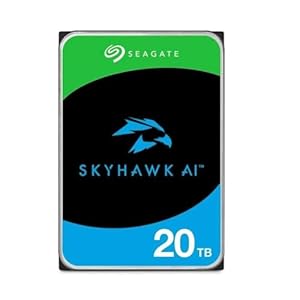 Seagate SkyHawk AI ST20000VE003 - Festplatte - 20 TB - intern - 3.5" (8.9 cm) - SATA 6Gb/s - Puffer: 512 MB - mit 3 Jahre Seagate Rescue Datenwiederherstellung