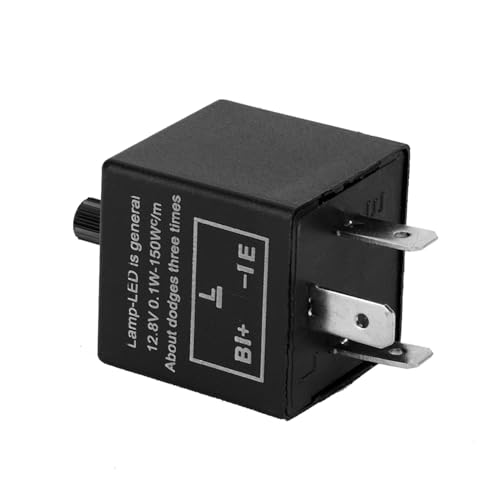 Relais stroboscopique réglable 12V 3 broches relais de clignotant LED