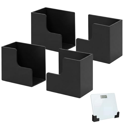Jxiwfvl 4 Pack Weight Scale Holder Wall Mounted, Wall Mounted