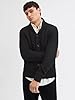 JACK & JONES Men's Jjpaul Knit Shawl Cardigan, Black, M #1
