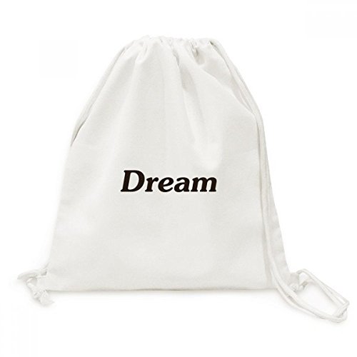 Toile drawstring backpack DIYthinker sac à dos cordon voyage avec dictons motivants