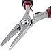 Tronex Model 741 Flat Nose Pliers with Step Tip, Ergonomic Handles