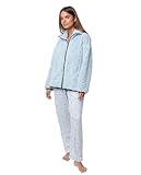 ADMAS CLASSIC Bata Manga Larga Calentita Stripes And Stars para Mujer