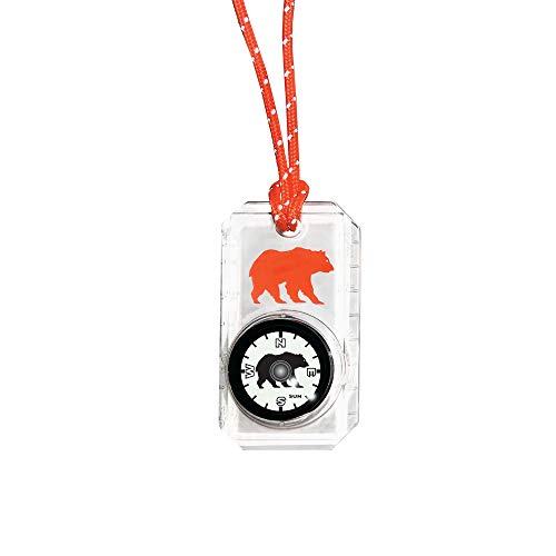 Sun Company Wildlife Compass for Kids - Children's Compass for Camping, Hiking,