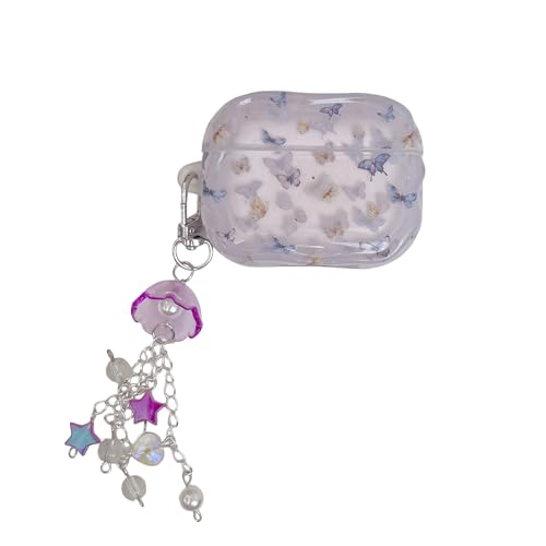 HJXFlying �K�p Airpods 4 �P�[�X ���킢���� IMD �V���R�� �g�^�G�b�W�P�[�X �L�[�`�F�[���t�� �ϏՌ� �ی�J�o�[ ���h�~�C���z���P�[�X ���� ���̎q���� �G�A�|�b�h 4�p - ���̎�