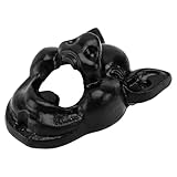 BESPORTBLE Wandflaschenöffner aus Eisen Schweinskopf Design mit Auffangbehälter Bieröffner für...