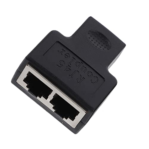 DOITOOL Ethernet Accessories Network Splitter 1 to 2 Port Ethernet Cable Adapter