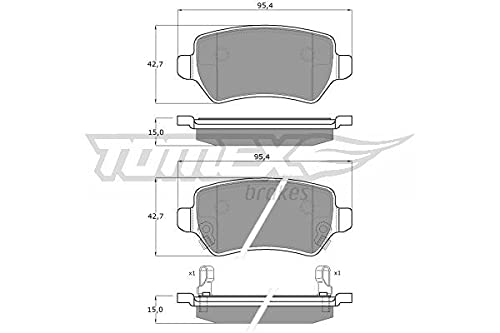 Procodis France PF1297 Kit de plaquettes de frein, frein à disque Cover