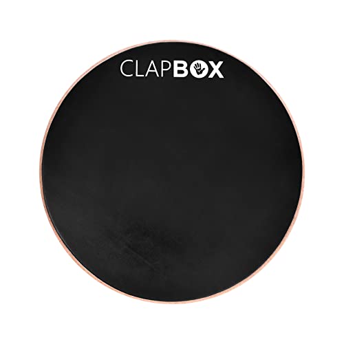 Image of Clapbox Drum Practice Pad - 8 inches, Black, CB-PPD (Practice Pad only)