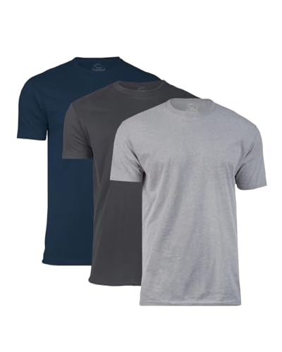 Carbon/Heather Gray/Navy (3-pack)
