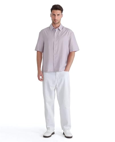 Image of Rare Rabbit Boxy fit Plain Shirt