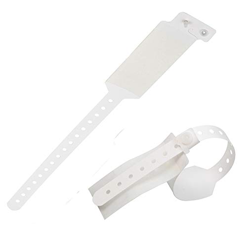 Wristall FIVEPEANS Hospital Identification Bands, Medical Adult-Sized Shield Wristband, Waterproof Patient Wristbands, Plastic Disposable Hospital Id Wristband thumb #4