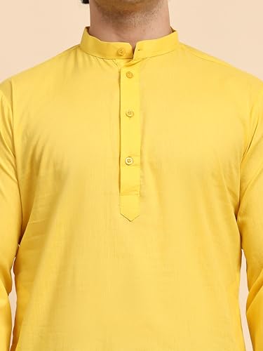 Image of SKAVIJ Men's Casual Kurta Pajama Set Regular Fit Traditional Dress Yoga Outfit