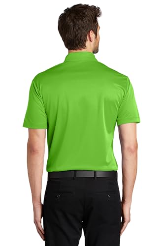 Port Authority Silk Touch Performance Polo. K540, Lime, XS