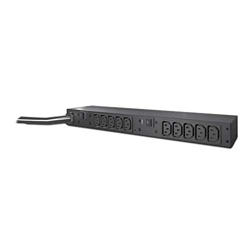 🔥 APC Rack Mount PDU, Basic 200V-230V/30A, (10) Outlets, 1U Horizontal Rackmount (AP9571A)