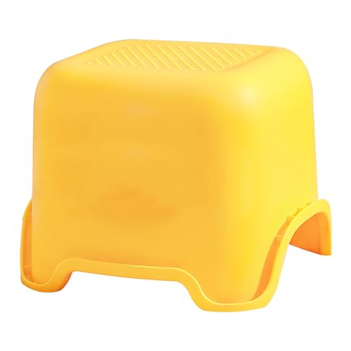 TeamSky Mini Tabouret en Plastique, Escabeau Mignon Empilable, Tabouret Design De Dessin Animé Mignon, Tabouret épais Antidérapant pour la Maison pour Le Camping Intérieur