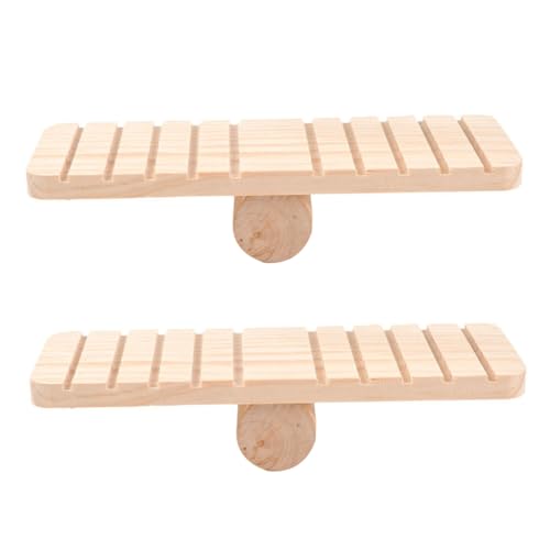 LIOOBO 2個 ハムスター シーソー トゲトゲ 子犬 リス 鳥 フィーダー ハムスター スナネズミ 犬 おもちゃ 鼻鳴き マット 犬 ペット キャリア 木 ケージ 小さな 動物