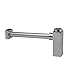 Jaclo 270-SG Decorative Square Lavatory Trap, Satin Gold