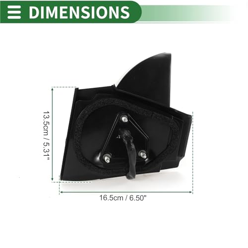 Coque rétroviseur extérieur droit Yaris Hatchback ABS - 5