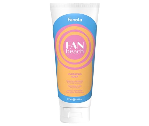 Fanola Fanbeach Maschera idratante per tutti i tipi di capelli, 250ml
